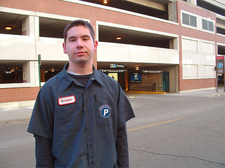 Haemker, who says he knows the Water Street parking ramp "like the back of his hand."